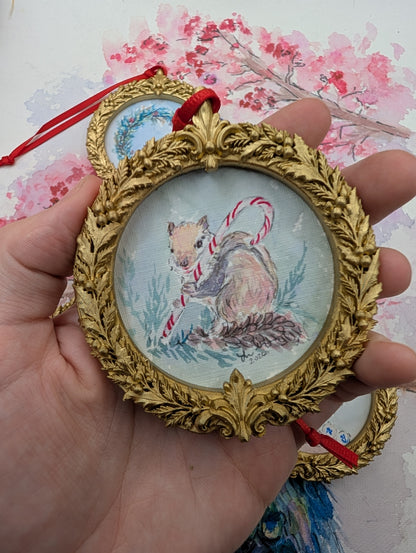 Limited Edition Ornament Set - Christmas Friends Art Prints – 2026 Limited Edition Watercolor Ornaments