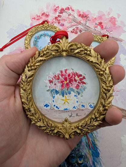 Limited Edition Ornament Set - Christmas Friends Art Prints – 2026 Limited Edition Watercolor Ornaments